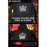 **COUPLES GIFT SPECIAL** KING&QUEEN COUPLE 2X Hoodie 1xKING + 1xQUEEN HOODIES > Bundle 2