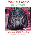 Lions Spider Man Rugby Supporter t-shirt Alternative