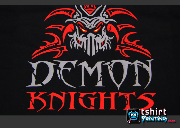 vinyl-tshirt-printed-demon-knight-sports-team