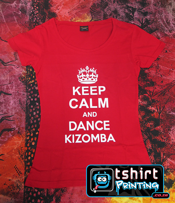 custom keep calm printed shirt