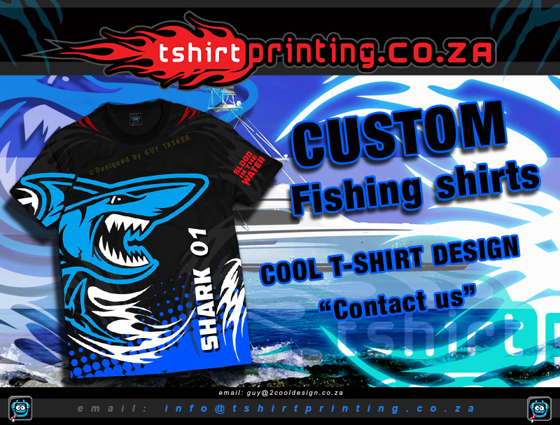 Design custom fishing jerseys