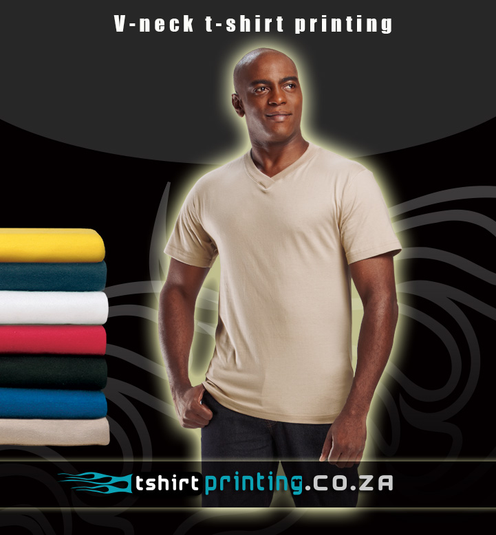 v-neck-t-shirt-printing