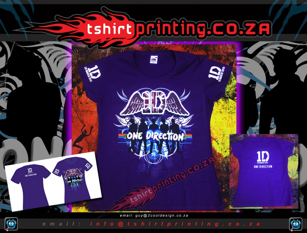 DTG,DTG print,custom-design-1direction-fan-shirt-for-concert