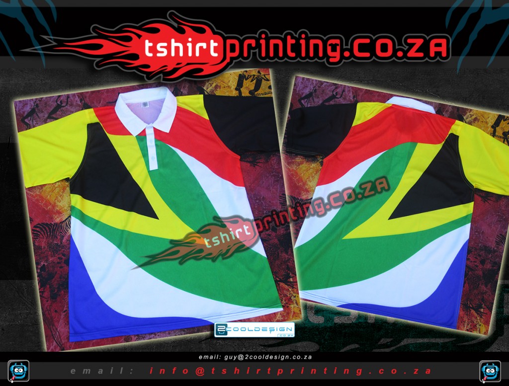 South -african-SA-flag-shirts, all over print south africa colours,south africa shirt