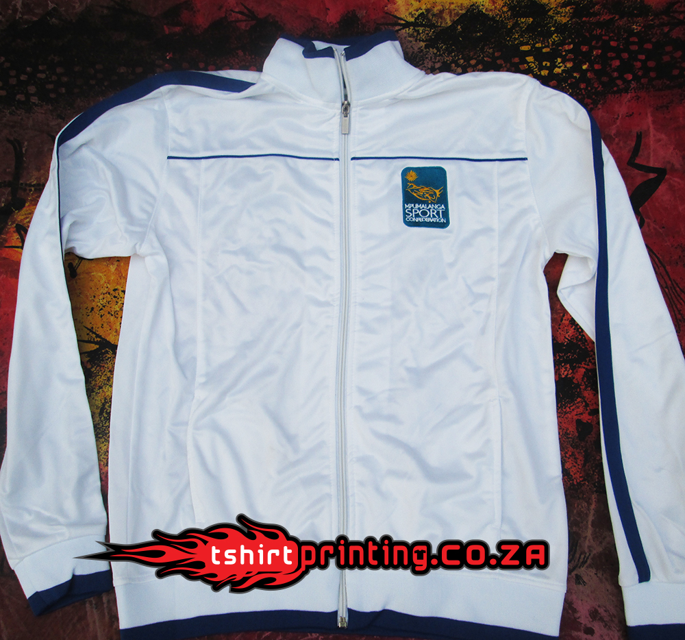 Sports hot sale jacket printing