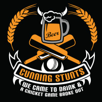  Cunning stunts cricket team logo by tshirtprinting.co.za
