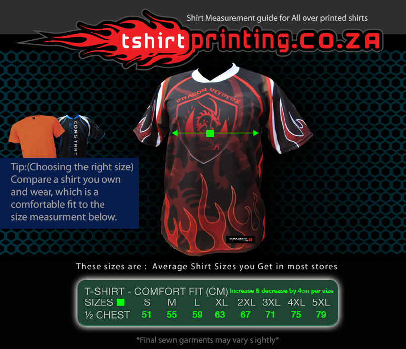 tshirtprinting co za size chart