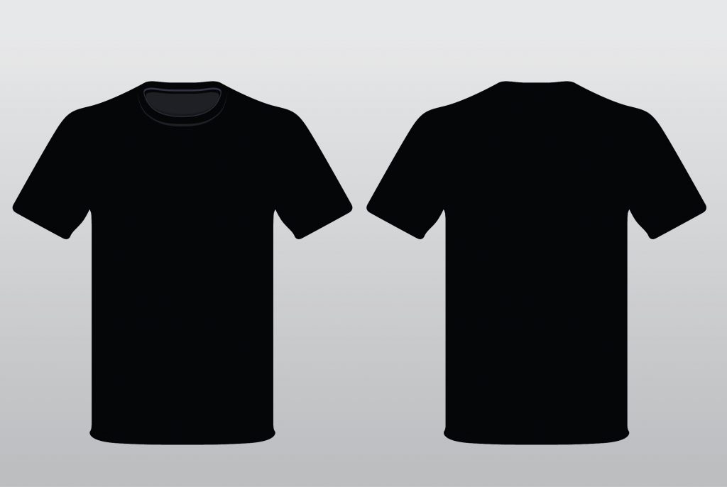 t shirt print front and back