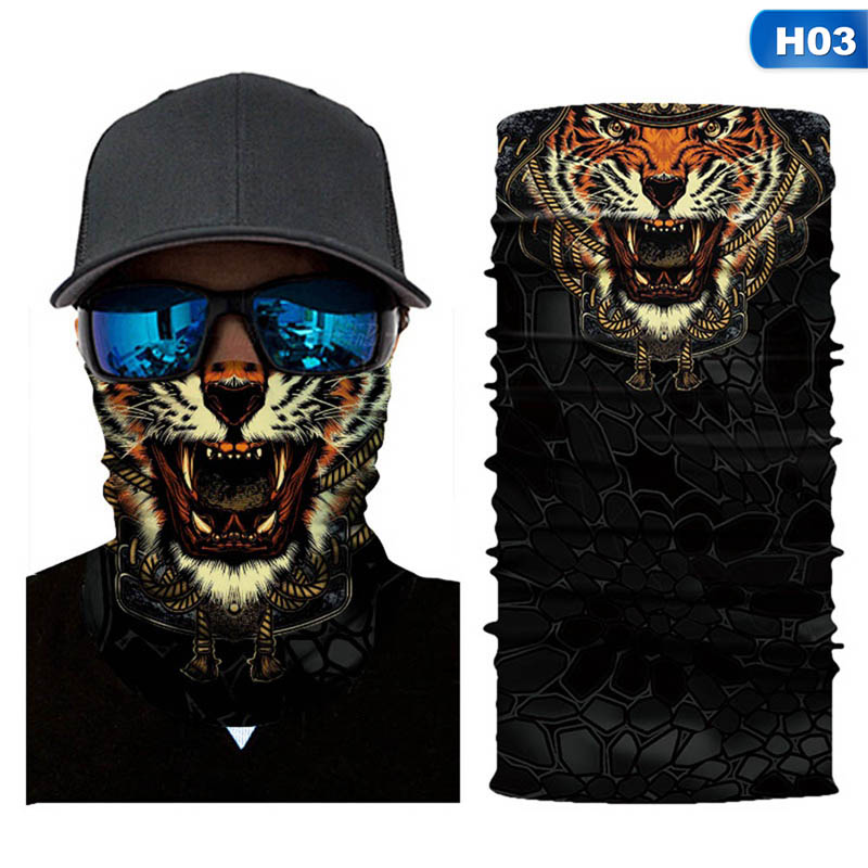 tiger bandana printer