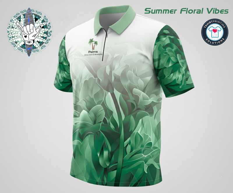 summer-floral-vibes-shirt-design-monotone