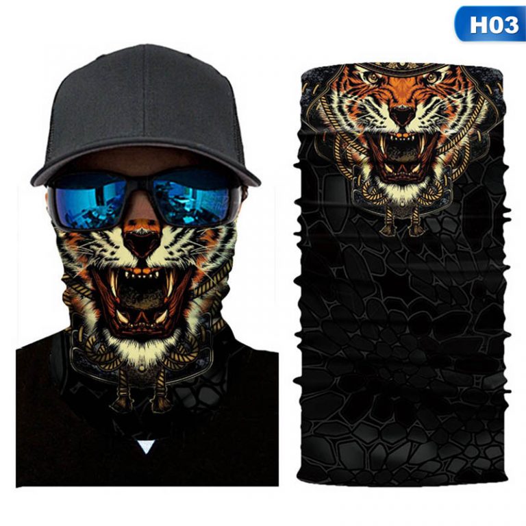 tiger bandana printer